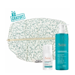 AVENE CLEANANCE COMEDOMED+ SOIN INTENSIF ANTI IMPERFECTIONS 30ML+GEL NETTOYANT 400ML+TROUSSE VANILLA OFFERTE