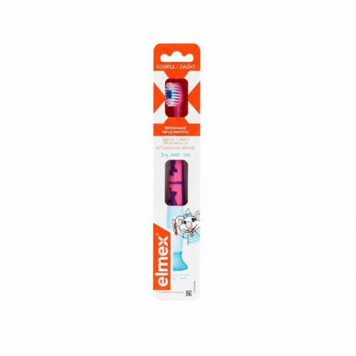 ELMEX BROSSE A DENTS SOUPLE ENFANT DE 3 AU 6 ANS