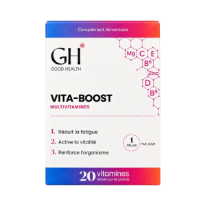 GH VITA BOOST MULTIVITAMINES 30 GELULES PHARMASHOP