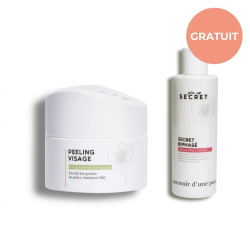 PIN UP SECRET PEELING VISAGE 50ML+SECRET DEMAQUILLANT BIPHASE 200ML OFFERT PHARMASHOP