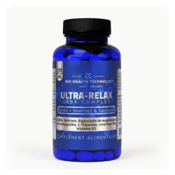BIO HEALTH TECHNOLOGY ULTRA RELAX GABA 120 GELULES PHARMASHOP