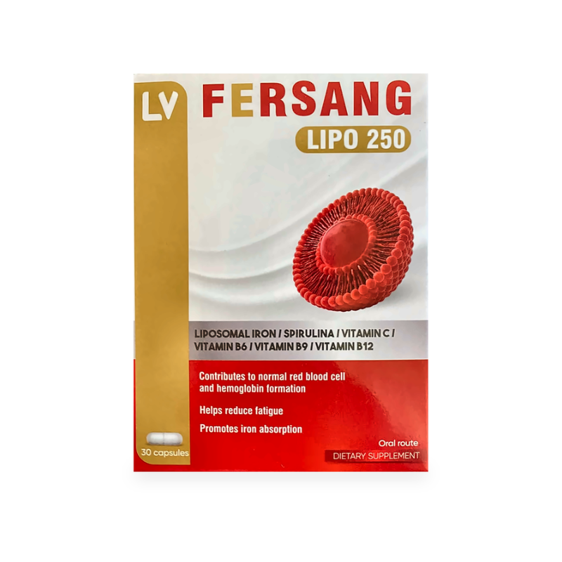 VITAL LV FERSANG LIPO 250 30 GELULES PHARMASHOP