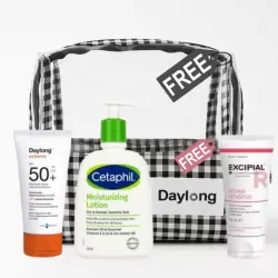 DAYLONG COFFRET EXTREME LAIT SOLAIRE 50ML+CETAPHIL LOTION HYDRATANTE 473ML+EXCIPIAL REPAIR SENSITIVE 50ML OFFERT+TROUSSE OFFERTE
              data-full-size-image-url=