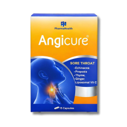 PHARMAHEALTH ANGICURE MAUX DE GORGE 15 GELULES PHARMASHOP
