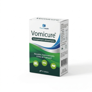 PHARMAHEALTH VOMICURE 15 GELULES PHARMASHOP