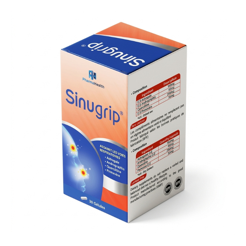 PHARMAHEALTH SINUGRIP 30 GELULES
