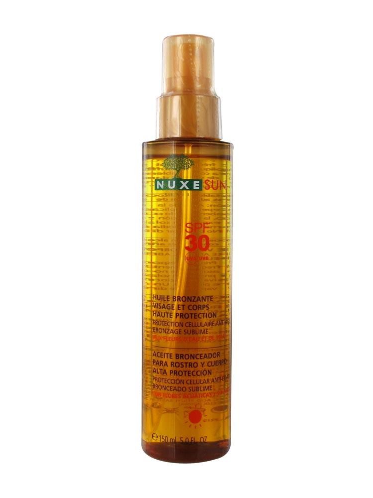 NUXE Sun Huile Bronzante visage et corps SPF30, 150ml NUXE Sun Huile Bronzante visage et corps SPF30, 150ml