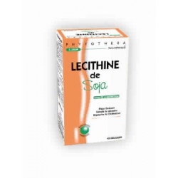 Phytothera LECITHINE de SOJA, 45 gélules