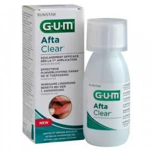 GUM AFTA CLEAR BAIN DE BOUCHE 120ML pharmashop