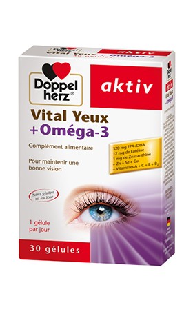 Vital yeux+Oméga-3, 30 Gélules Vital yeux+Oméga-3, 30 Gélules