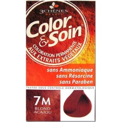 COLOR & SOIN COLORATION BLOND ACAJOU 7M-pharmashop