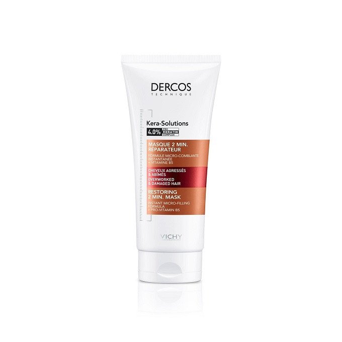 VICHY DERCOS KERA-SOLUTIONS MASQUE 2MIN REPARATEUR 200ML | Tunisie - Vichy