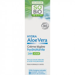 SO'BiO Crème Jour hydratante Aloe Vera, 50 ml