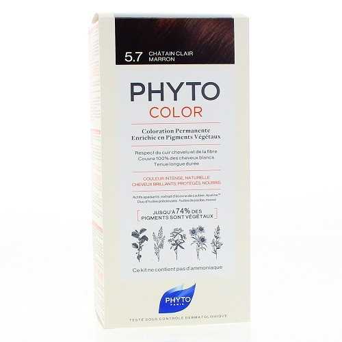 PHYTO Phytocolor Couleur Soin Châtain clair marron, 1 kit