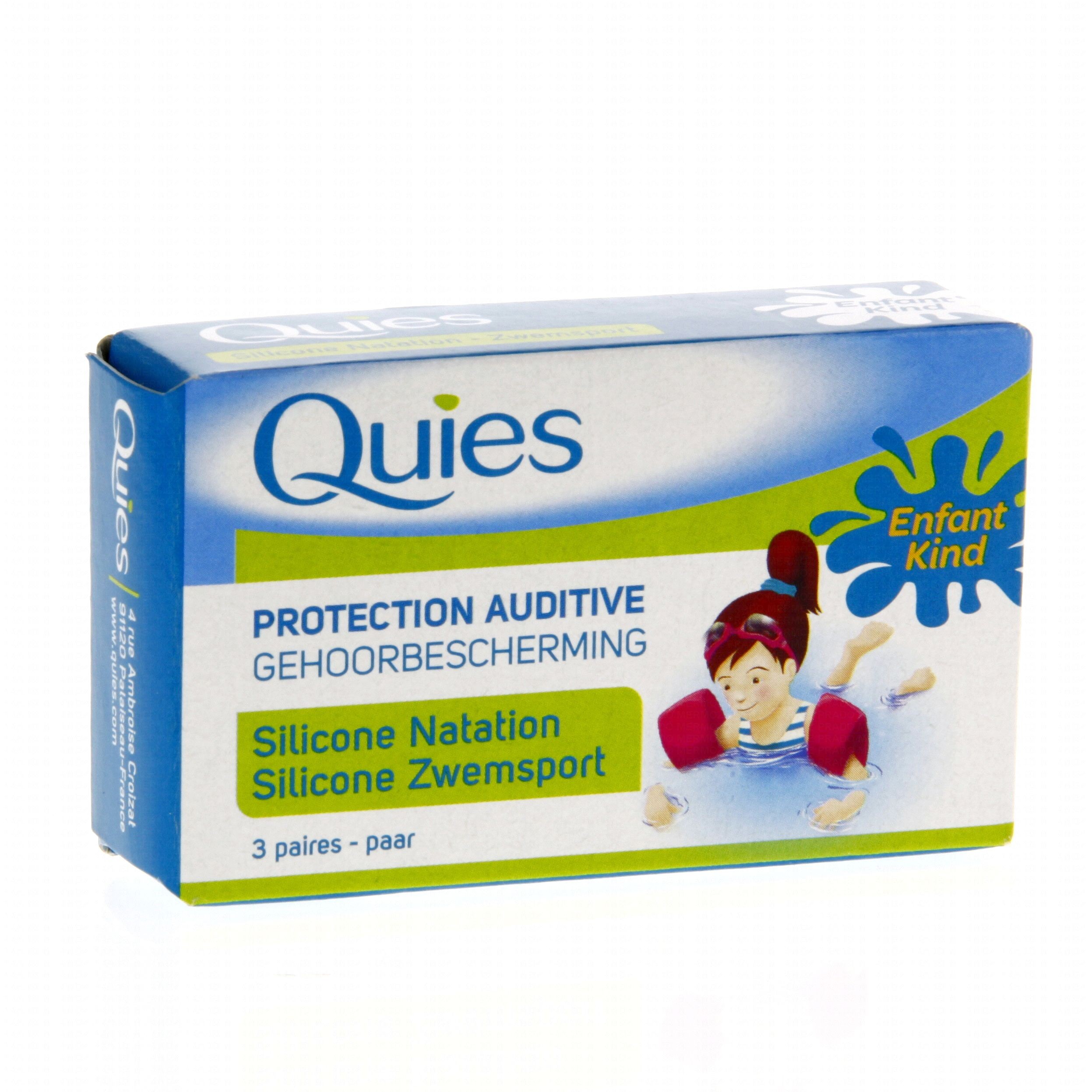 Quies Silicone Enfant Boîte De 6