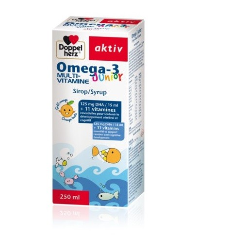 AKTIV OMEGA 3 JUNIOR 250ML pharmashop